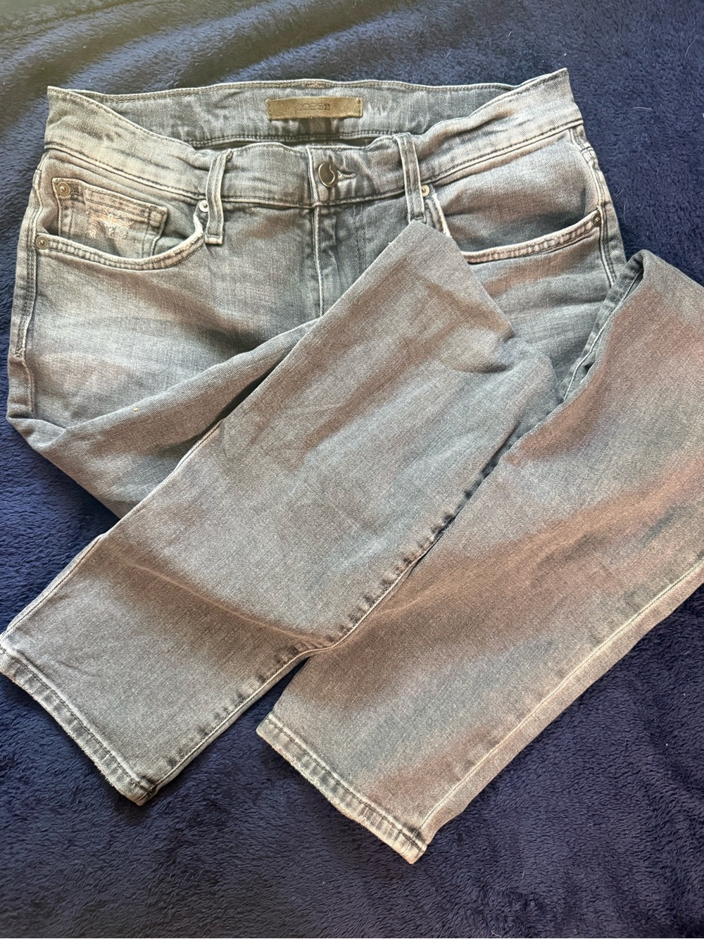 Joe's Jeans Women’s Skinny Jeans in Light Gray Wash
